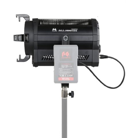 Falcon eyes bi-color led spot lamp dimbaar dll-1600tdx op 230v of accu