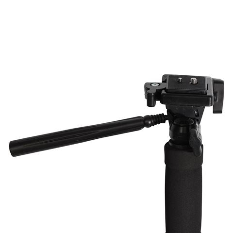 Falcon eyes eenbeenstatief + 3 weg kop mp-3 4 secties 178 cm