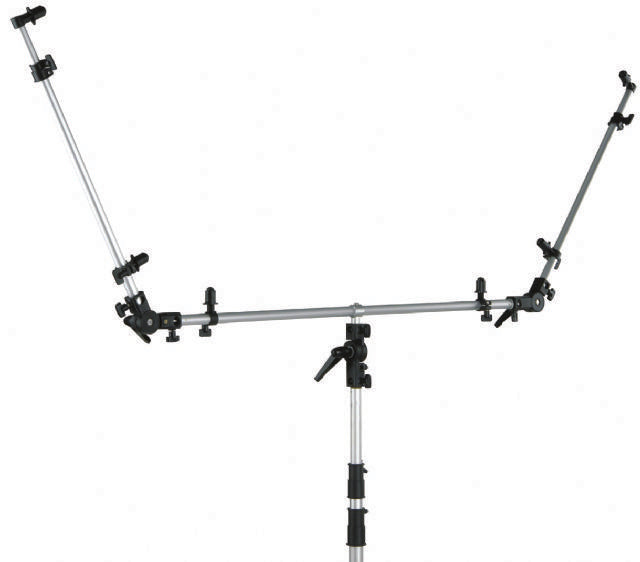 Support tri-réflecteur Falcon Eyes PRTK-2436 avec connexion par embout