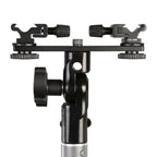 Falcon eyes twin mount tilting bracket + 2 x flitsschoen cld-14a