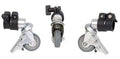 Falcon eyes zwenkwielen pca-25m 3st. 25 mm