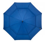 Falcone Golfparaplu windproof 130 cm polyester blauw