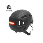 Falkx Helm vizier 55-58 cm matzwart maat M