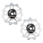 Jrc - keramische derailleur wielset shimano 105 ultegra dura ace 12 speed 11t zilver