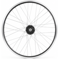 Shimano - Achterwiel 28" aluminium zac 2000 velg zwart/zilver - sg-c6001-8r nexus 8 naaf en rvs spaken