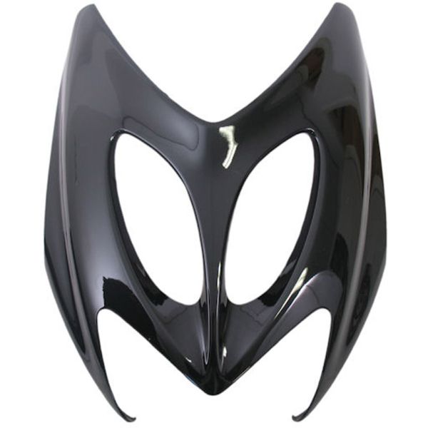 Edge - Voorfront boven yamaha aerox bj. 2014 zwart metallic