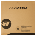 Tektro schijfrem rotor tr180-45 ø180x2,3mm, centerlock, zilver