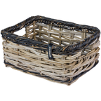 Basil b.v. fietsmand basil dijon s 27 x 39 x 18 cm - grijs zwart