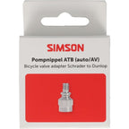 Simson pompnippel auto ventiel