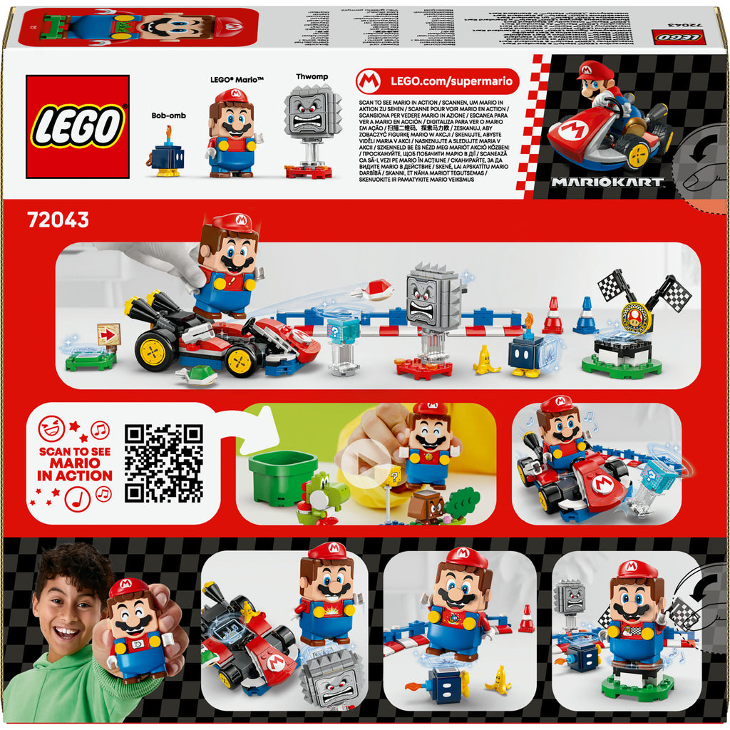 LEGO - super mario 72043 mario en standaardkart