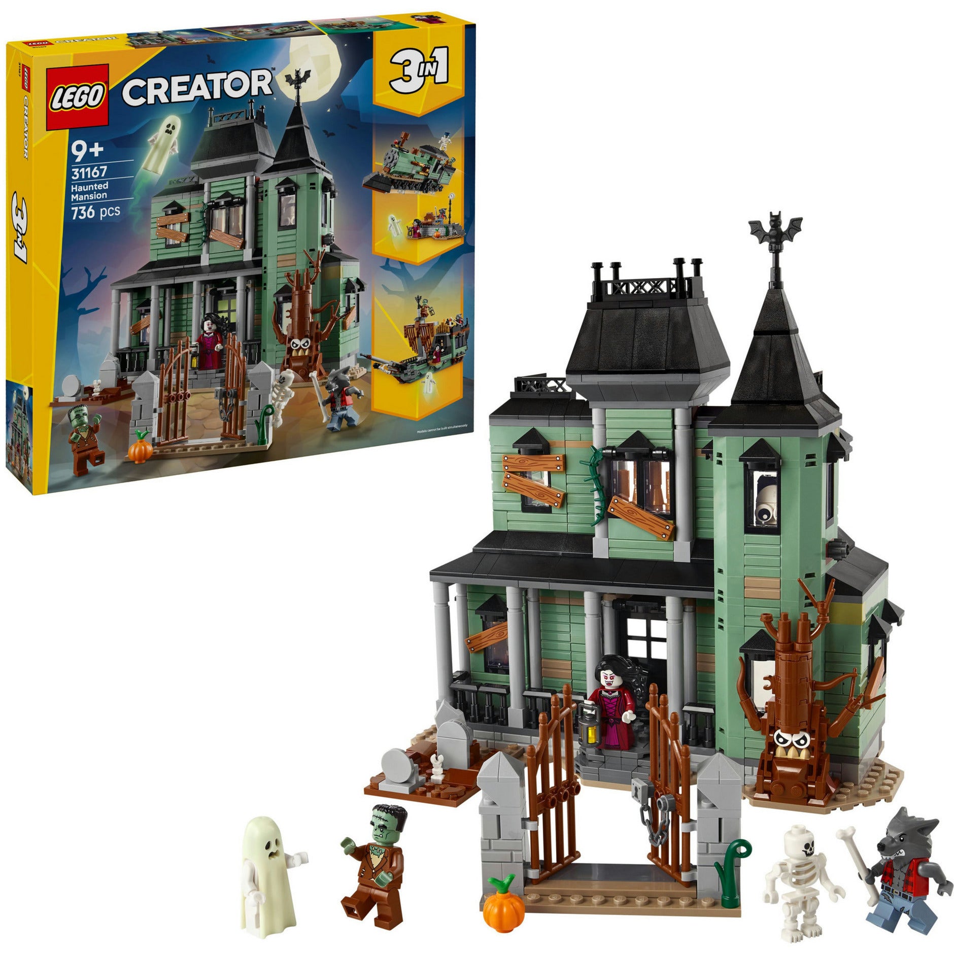 Lego creator 31167 spookhuis
