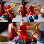 Lego super heroes 76326 iron spider-man buste