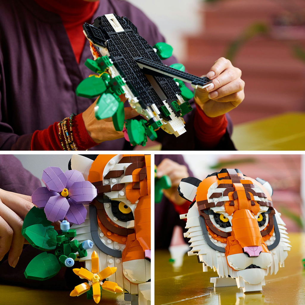Lego art 31217 de faunacollectie tijger