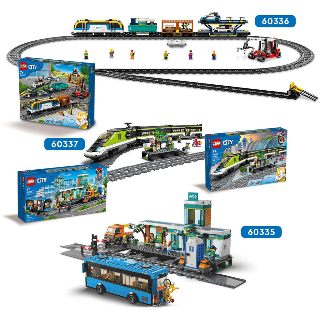 Lego city 60337 express passagierstrein