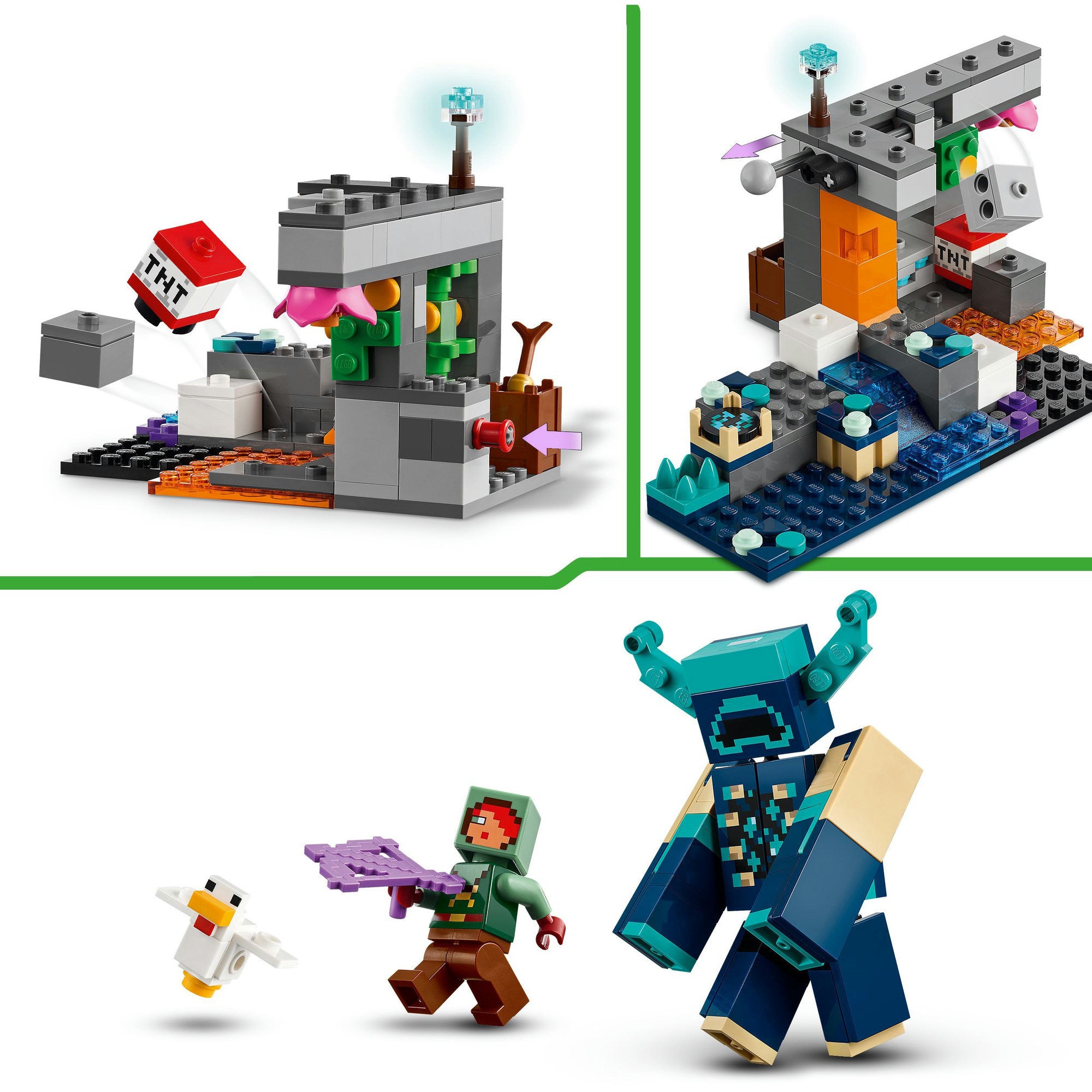 LEGO - ® minecraft® de ontmoeting met de opzichter - 21274