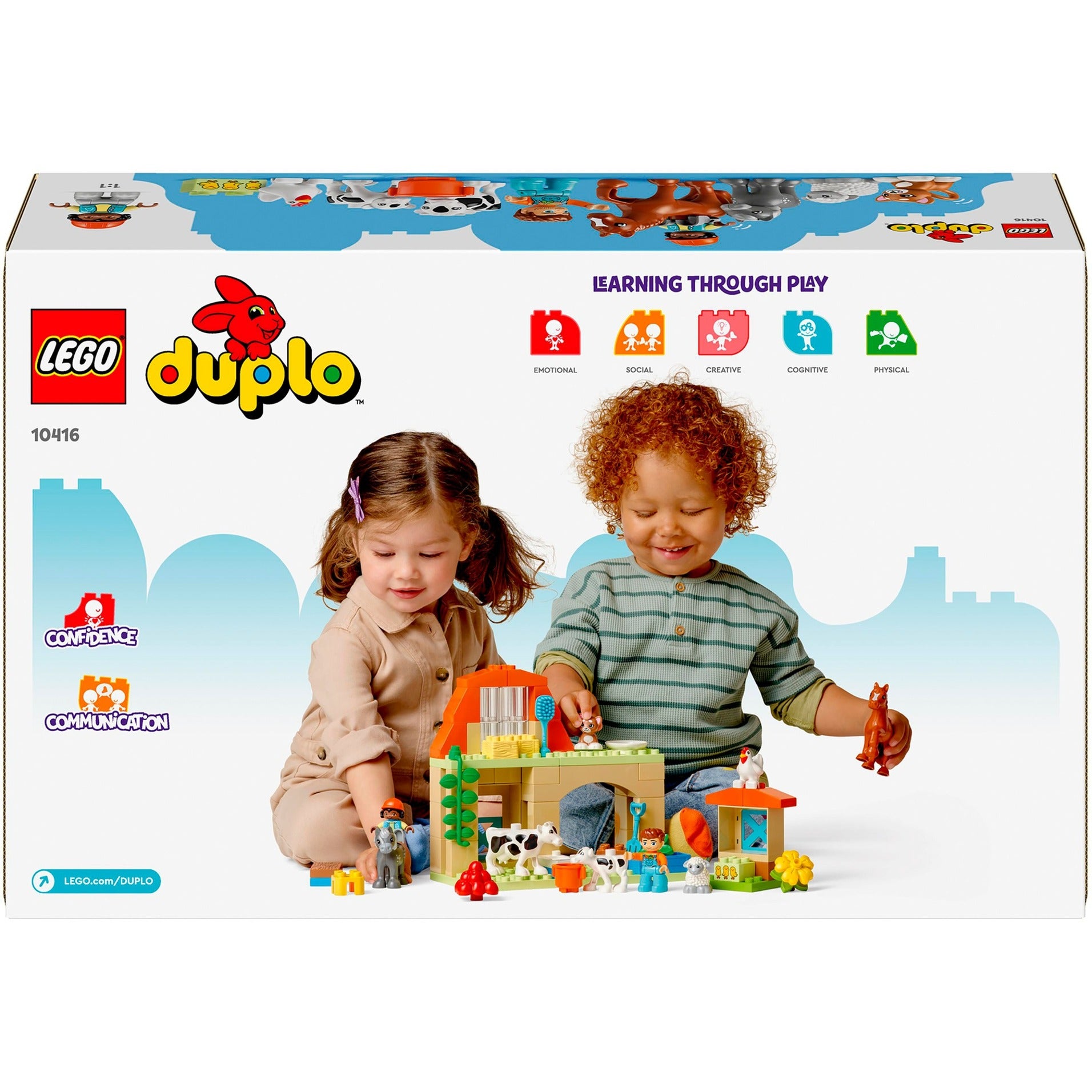 Lego duplo town 10416 dieren verzorgen op de boerderij