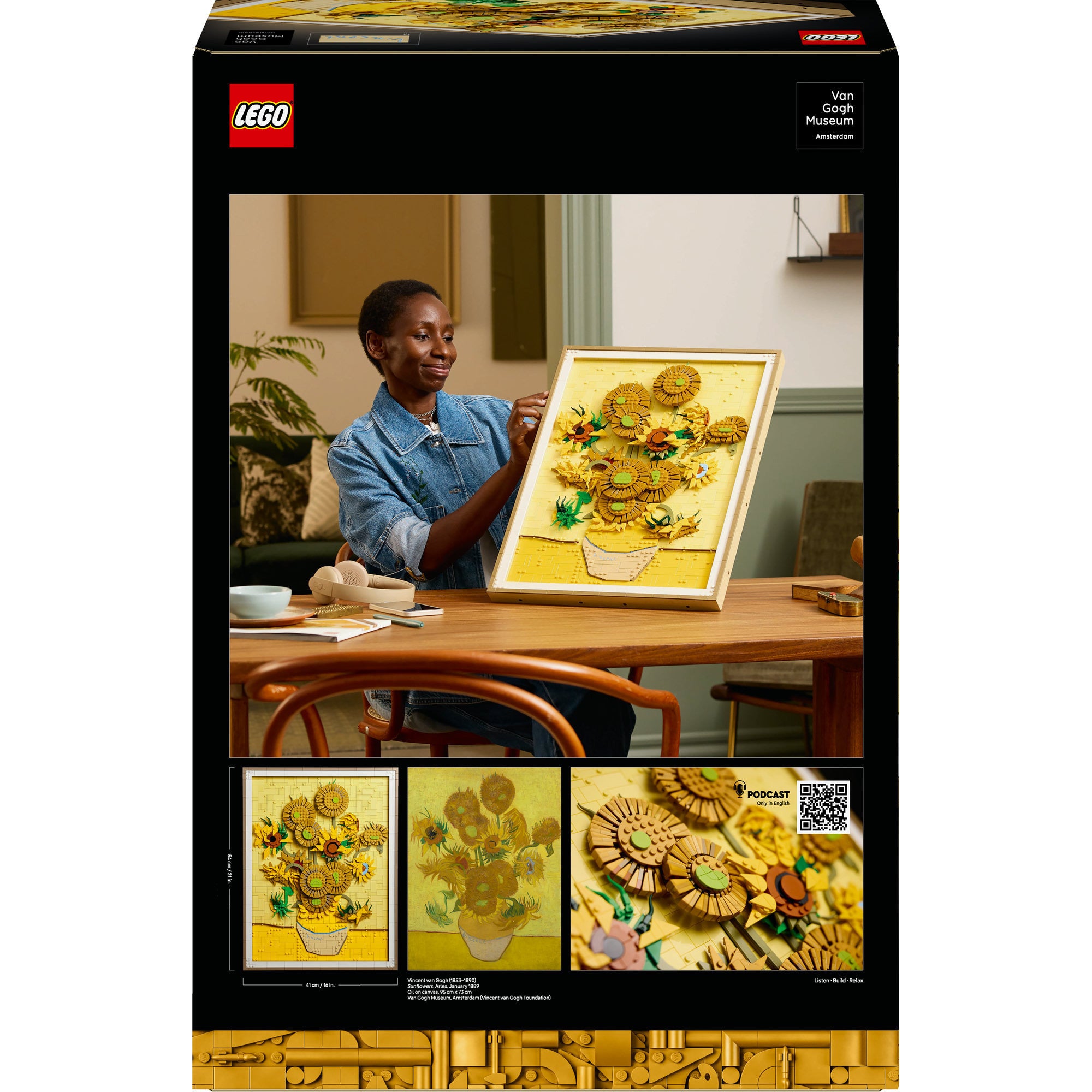 Lego art - vincent van gogh - zonnebloemen constructiespeelgoed (31215)