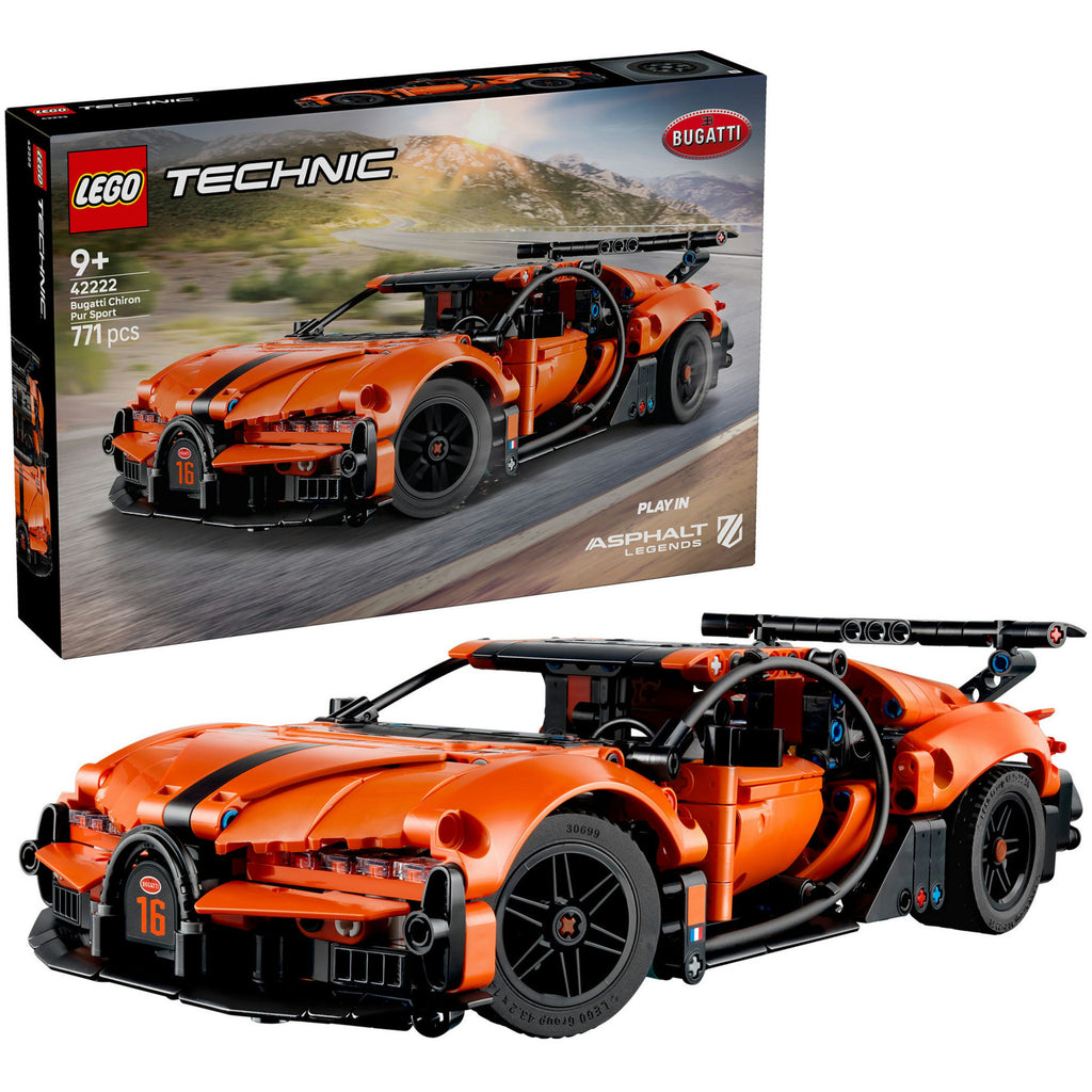 LEGO - technic 42222 bugatti chiron pur sport