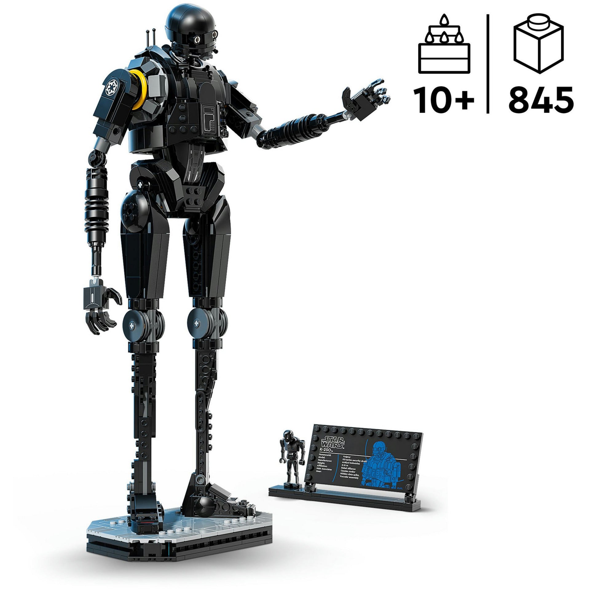 Lego star wars 75434 k-2so security driod robot