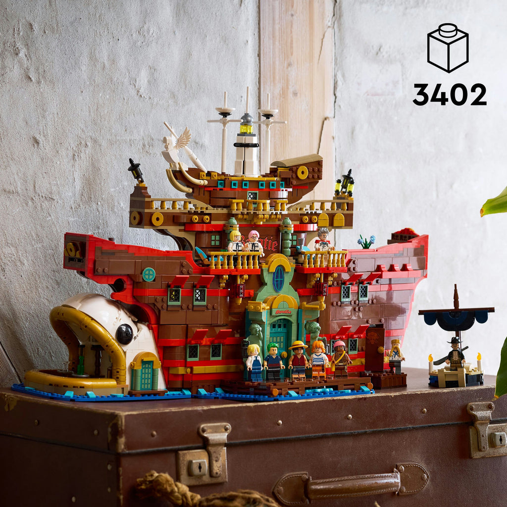 Lego one piece 75640 het drijvende restaurant baratie