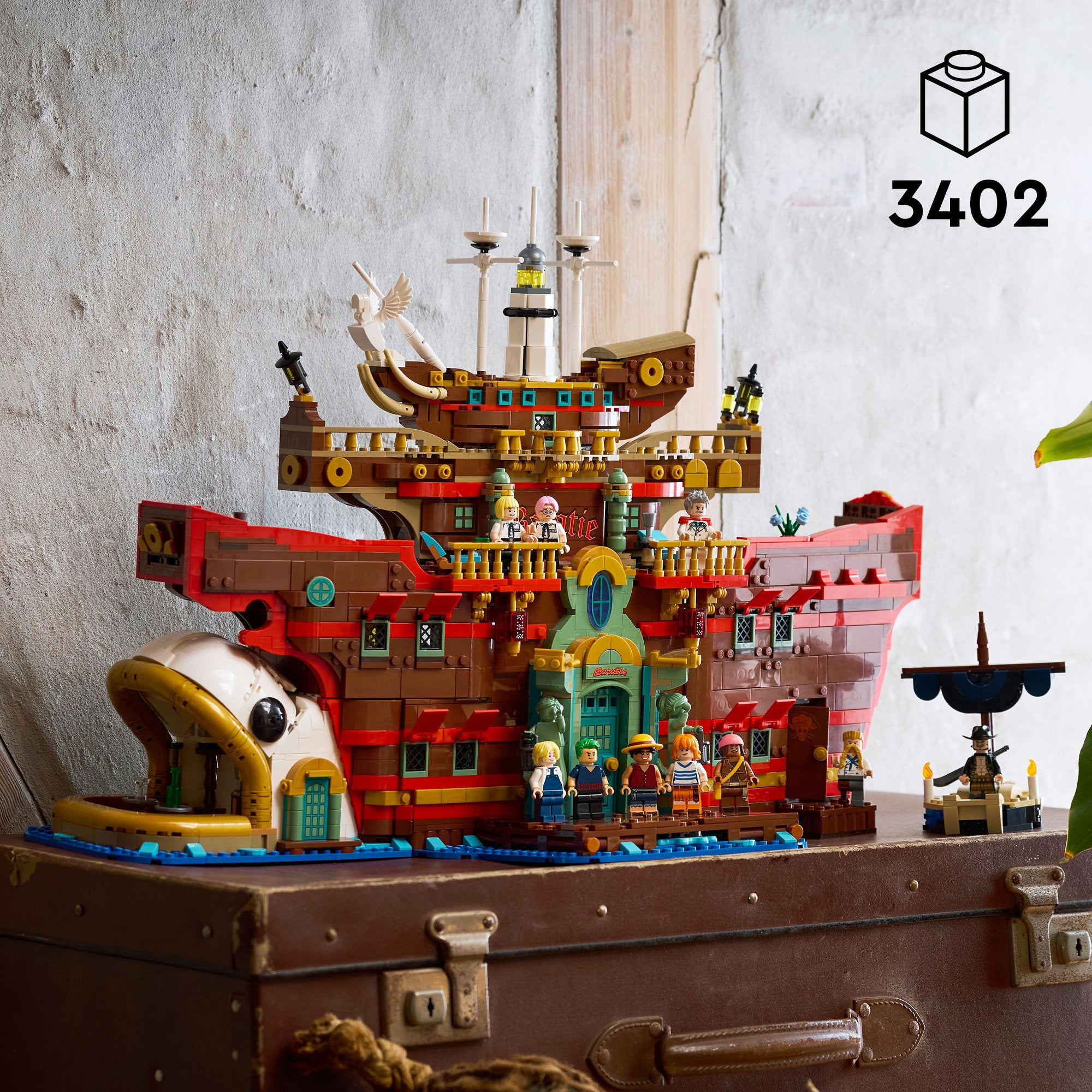 Lego one piece 75640 het drijvende restaurant baratie