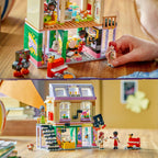 Lego friends muziekwinkel en appartement