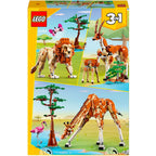 LEGO - creator 3in1 safaridieren speelgoed set met giraffe gazelles en leeuw 31150