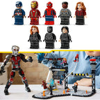 Lego super heroes 76314 captain america civil war actiescene