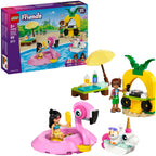 LEGO - friends 42658 zwembadfeestje met flamingo en eenhoorn