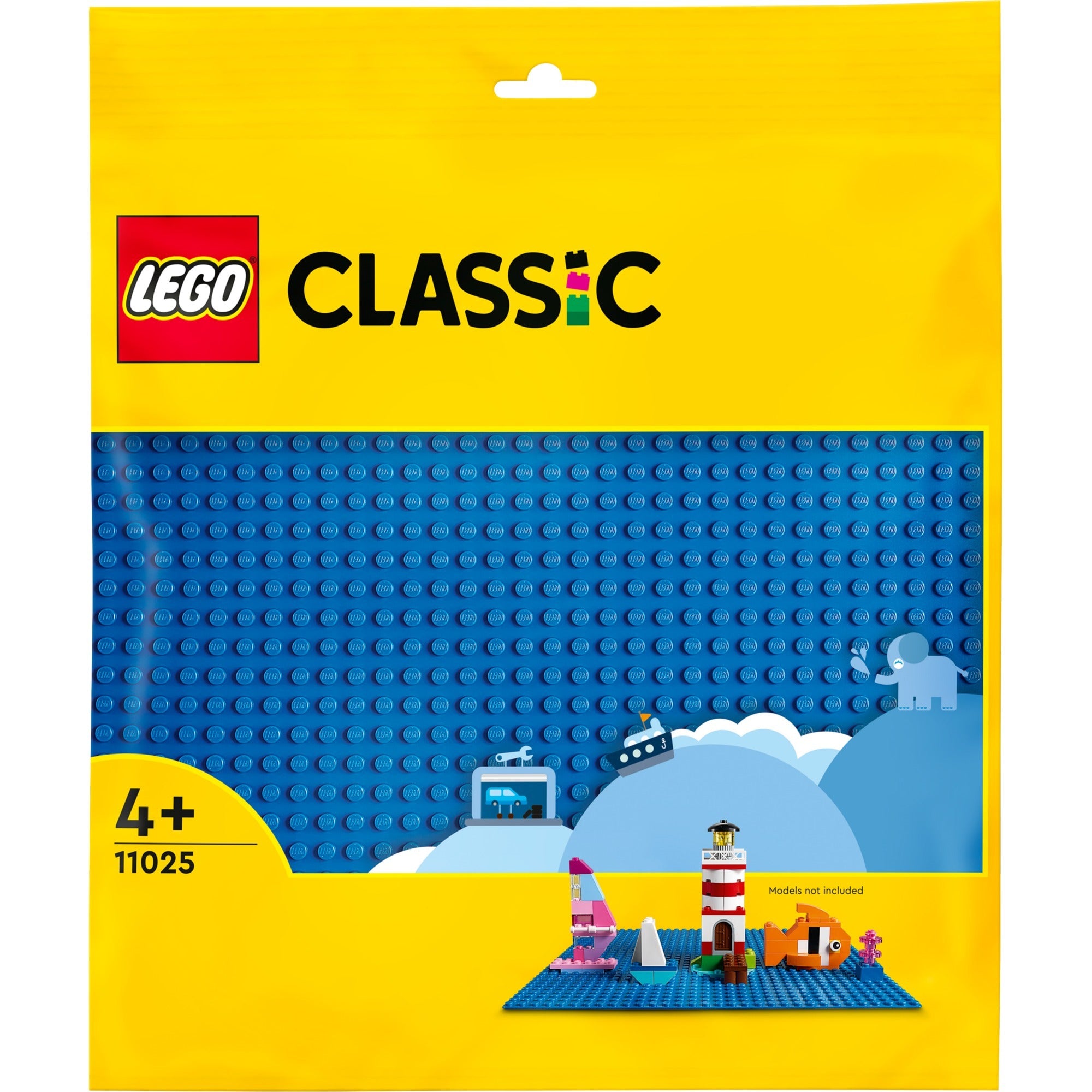 Lego classic 11025 blauwe bouwplaat