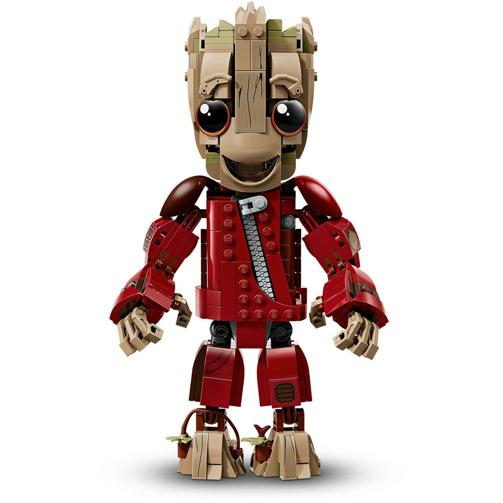 Lego marvel super heroes - groot in ravager jumpsuit constructiespeelgoed (76341)