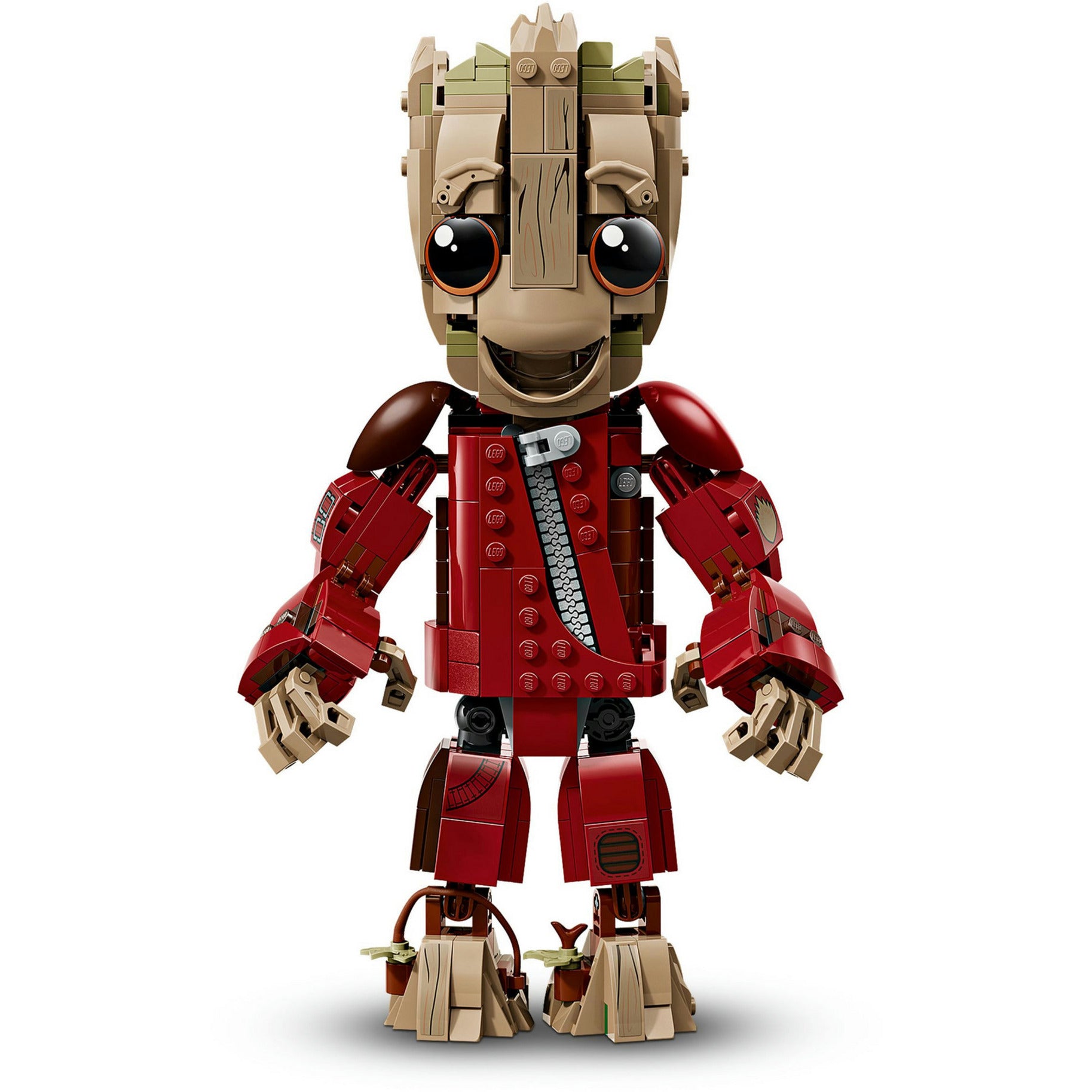 Lego marvel super heroes - groot in ravager jumpsuit constructiespeelgoed (76341)