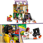 Lego friends muziekwinkel en appartement