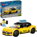 Lego city yellow taxi constructiespeelgoed