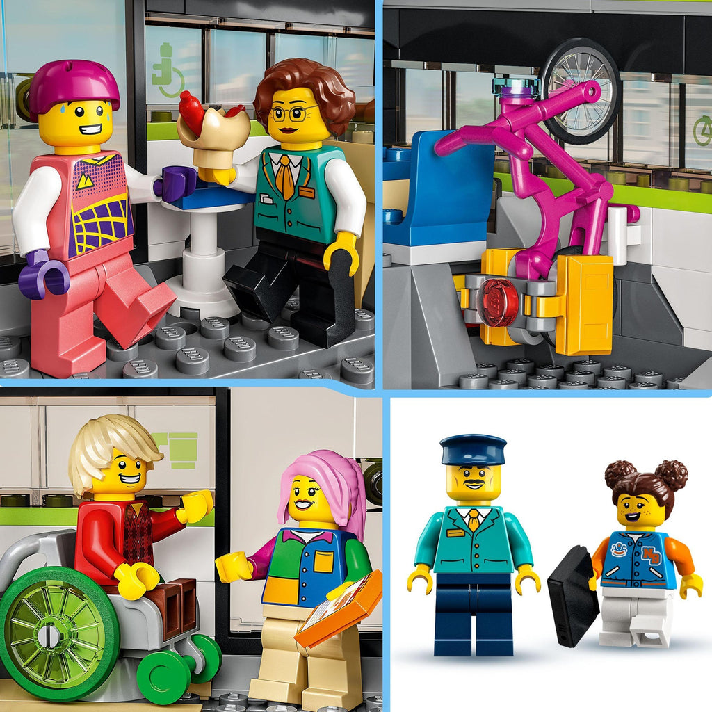 Lego city 60337 express passagierstrein