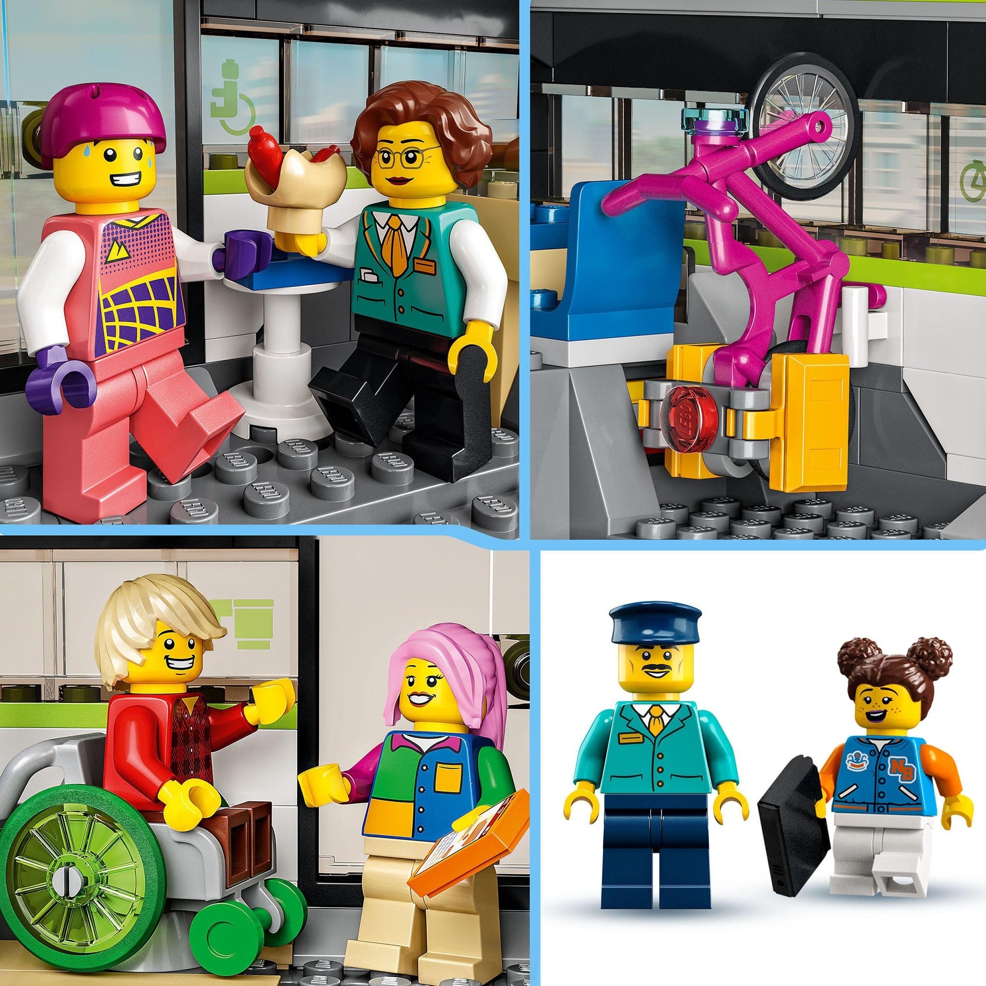 Lego city 60337 express passagierstrein