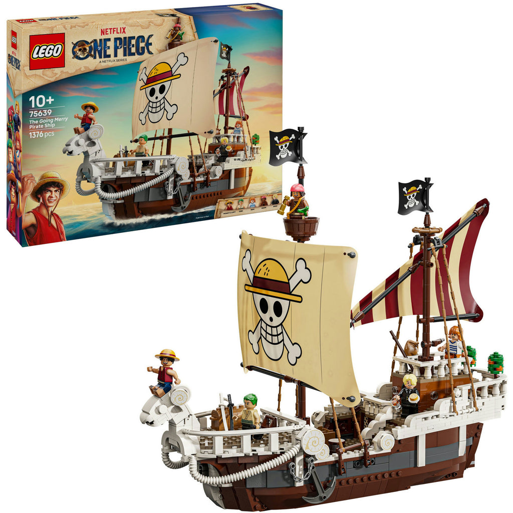 Lego one piece 75639 het piratenschip going merry