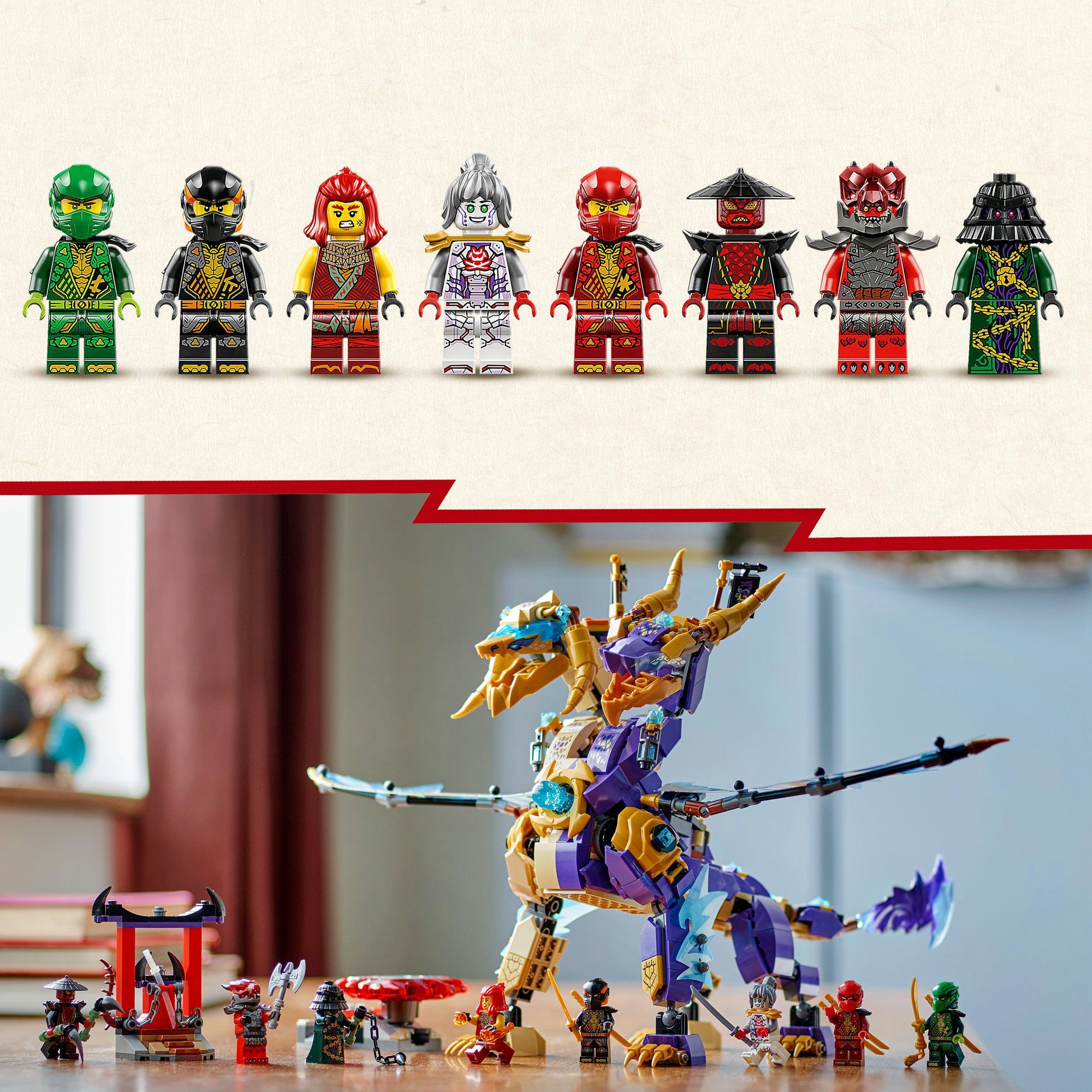Lego ninjago 71836 boogdraak van concentratie