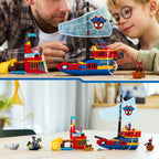 Lego marvel 11208 team spidey piratenschip