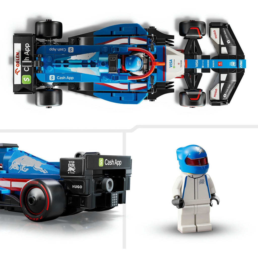 Lego speed champions 77246 visa cash app rb vcarb 01 f1 racewagen
