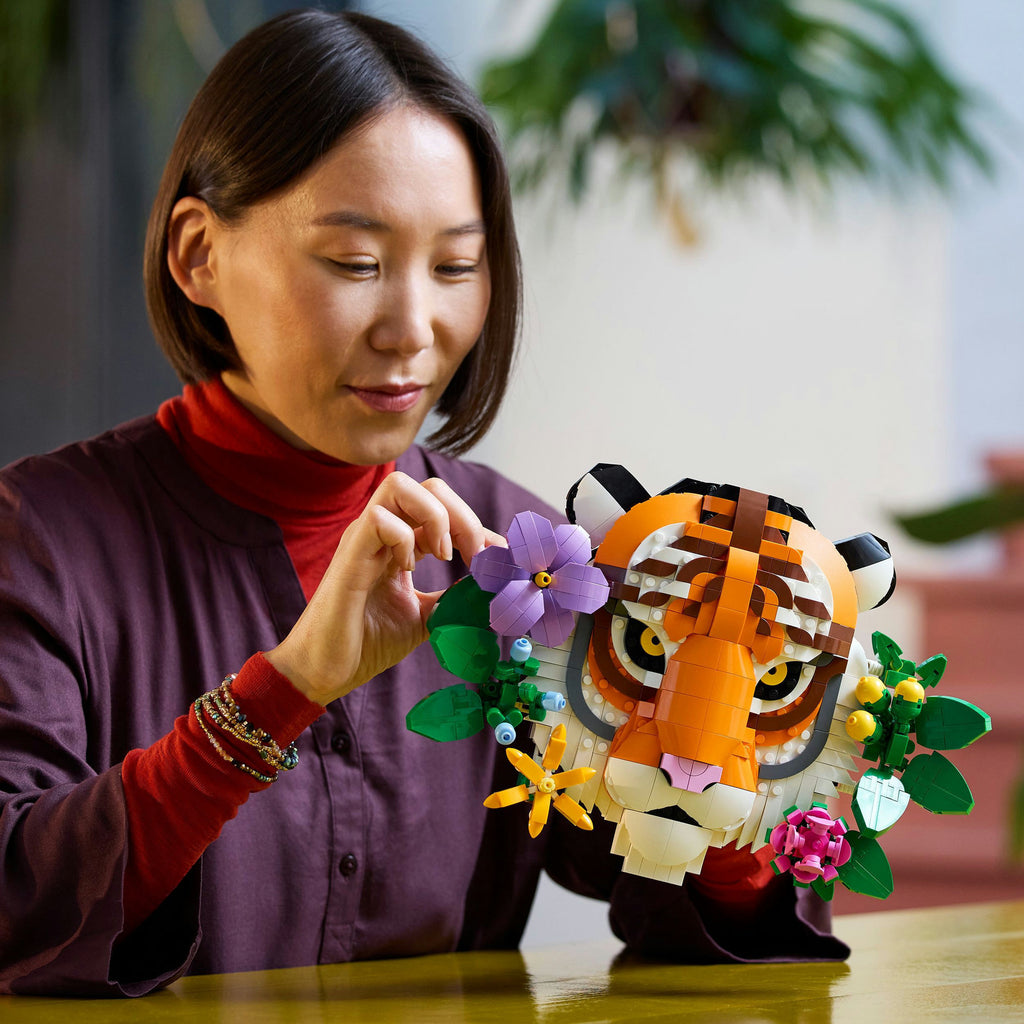 Lego art 31217 de faunacollectie tijger