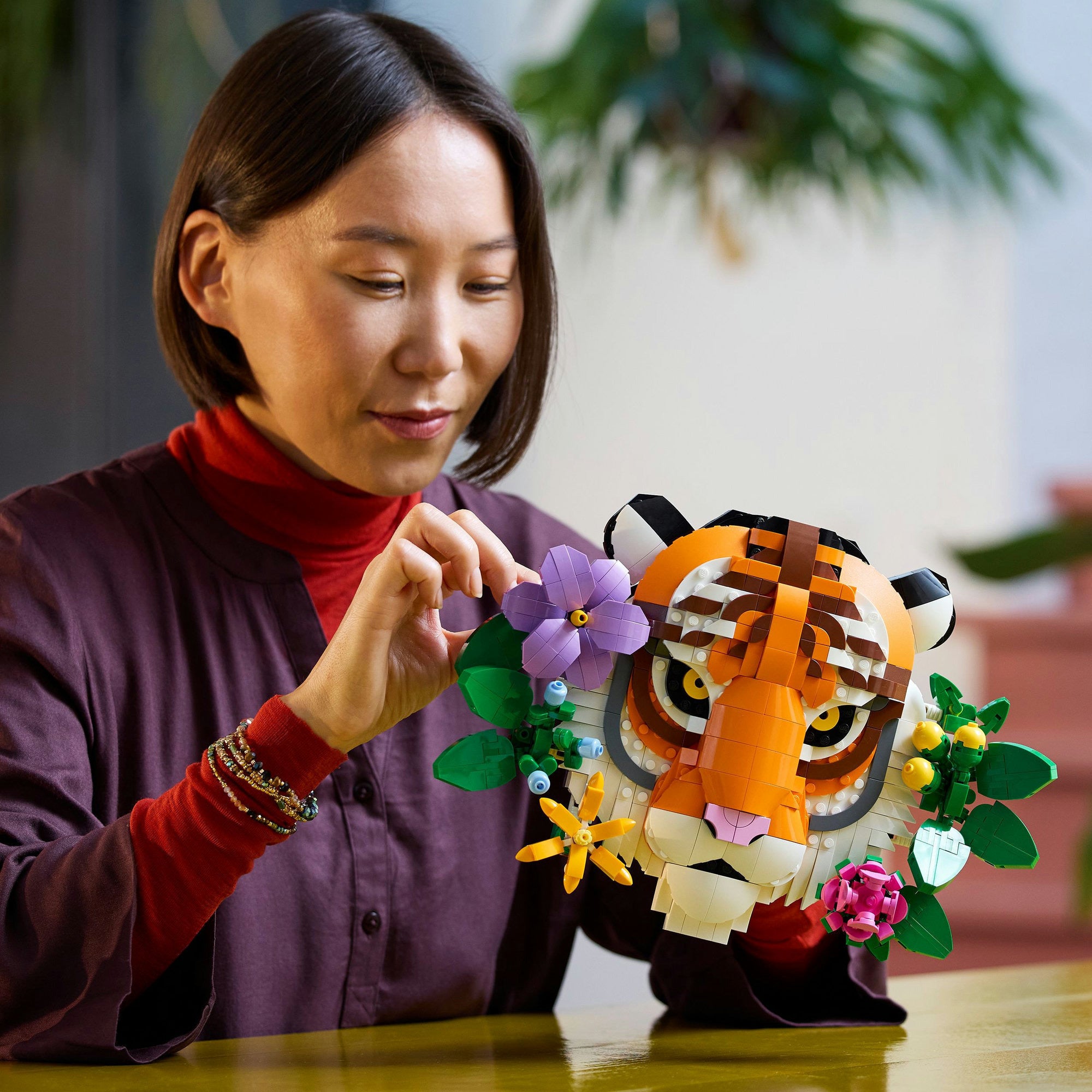 Lego art 31217 de faunacollectie tijger