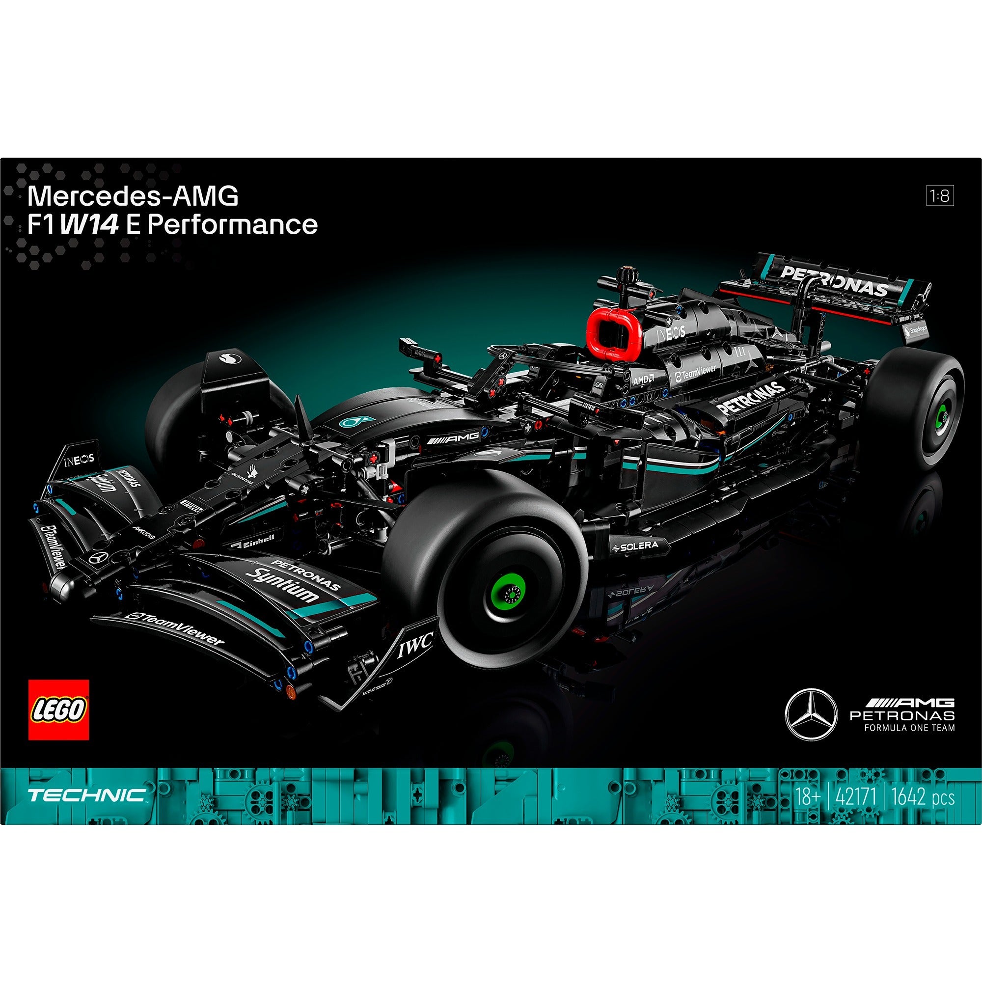 Lego technic 42171 mercedes-amg f1 w14 e