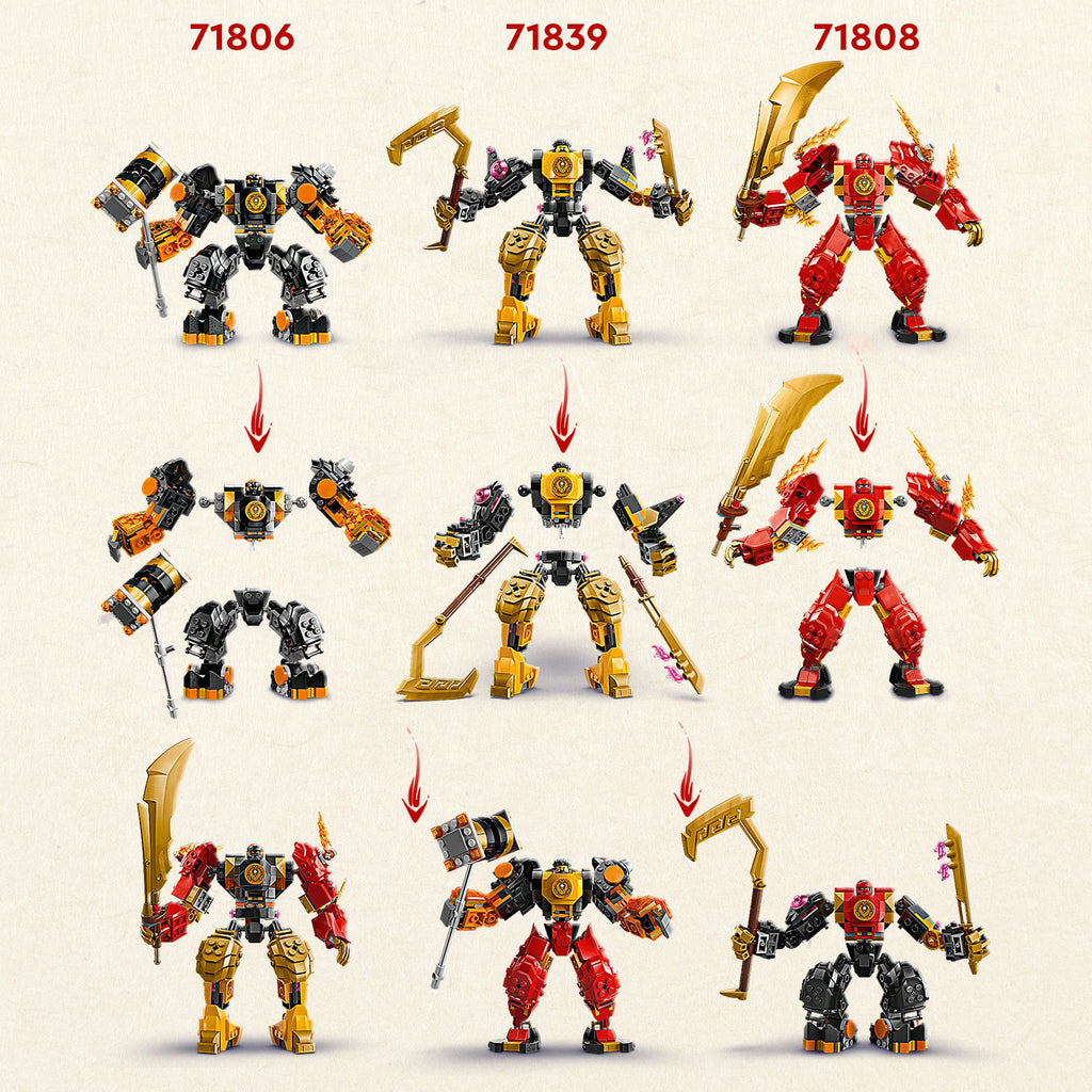 Lego ® ninjago® arins spinjitzu strijdmecha speelgoed - 71839