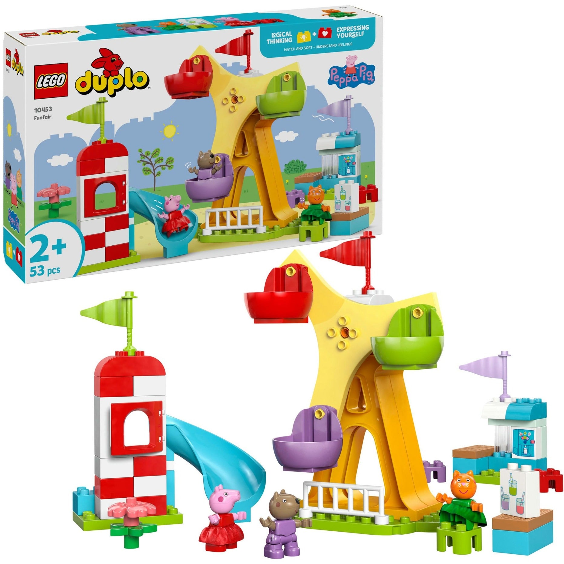 Lego duplo 10453 kermis peppa pig