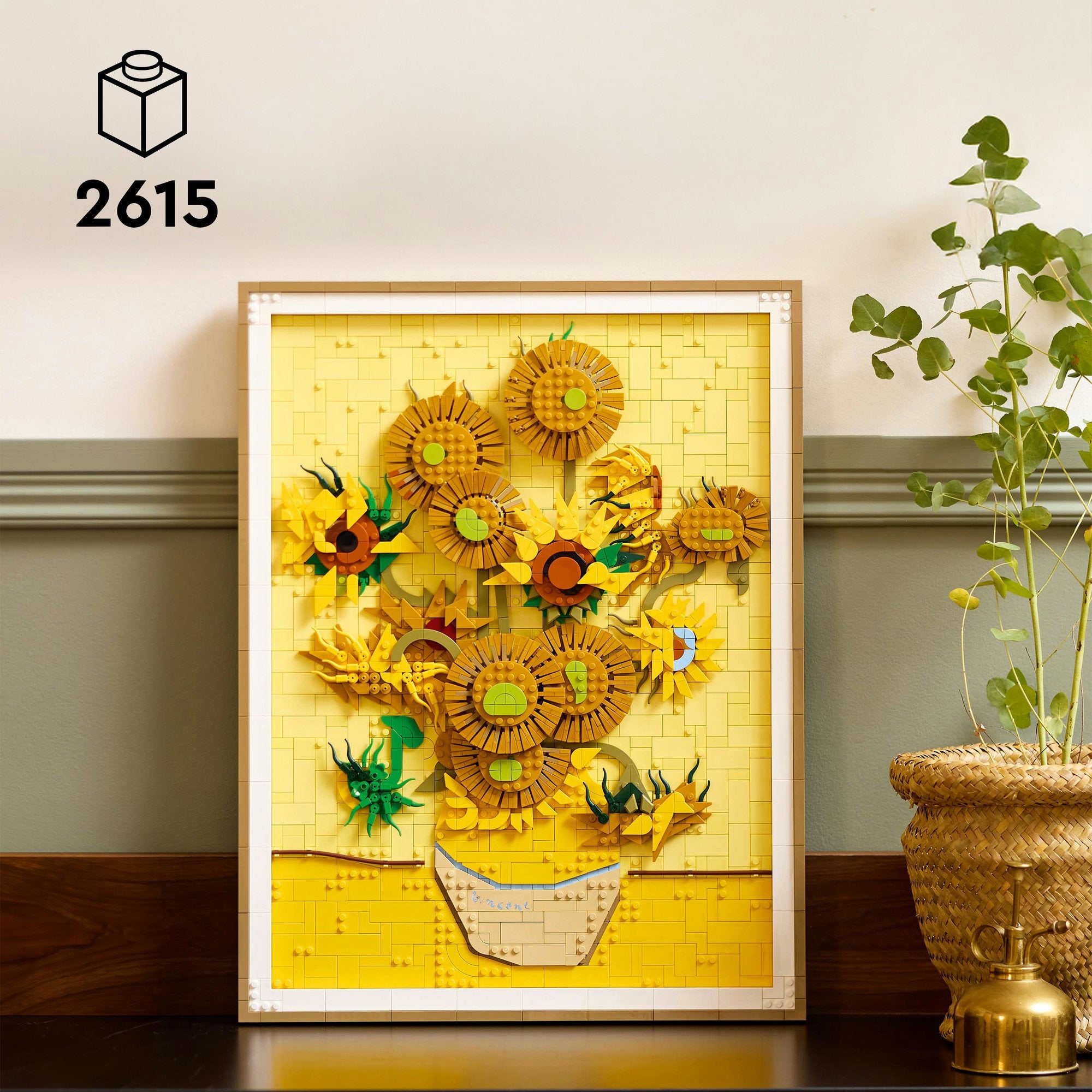 Lego art - vincent van gogh - zonnebloemen constructiespeelgoed (31215)