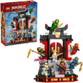Lego ninjago 71866 15-jarig jubileum: display met ninjapersonages