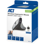 Act draadloze muis ac5155 bluetooth zwart, zilver