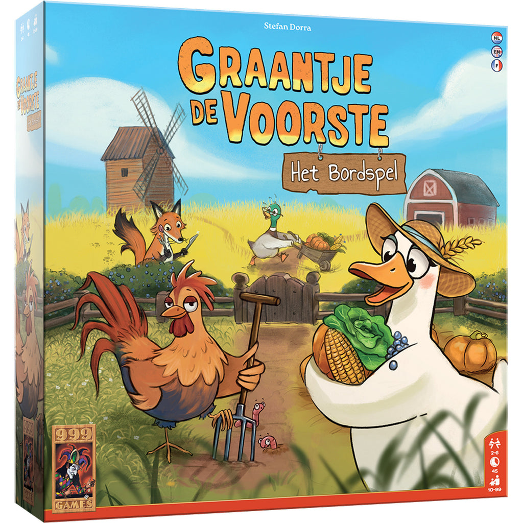 999-games spel graantje de voorste: het bordspel