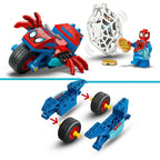 Lego marvel spidey on his motorcycle vs. rhino - 11206